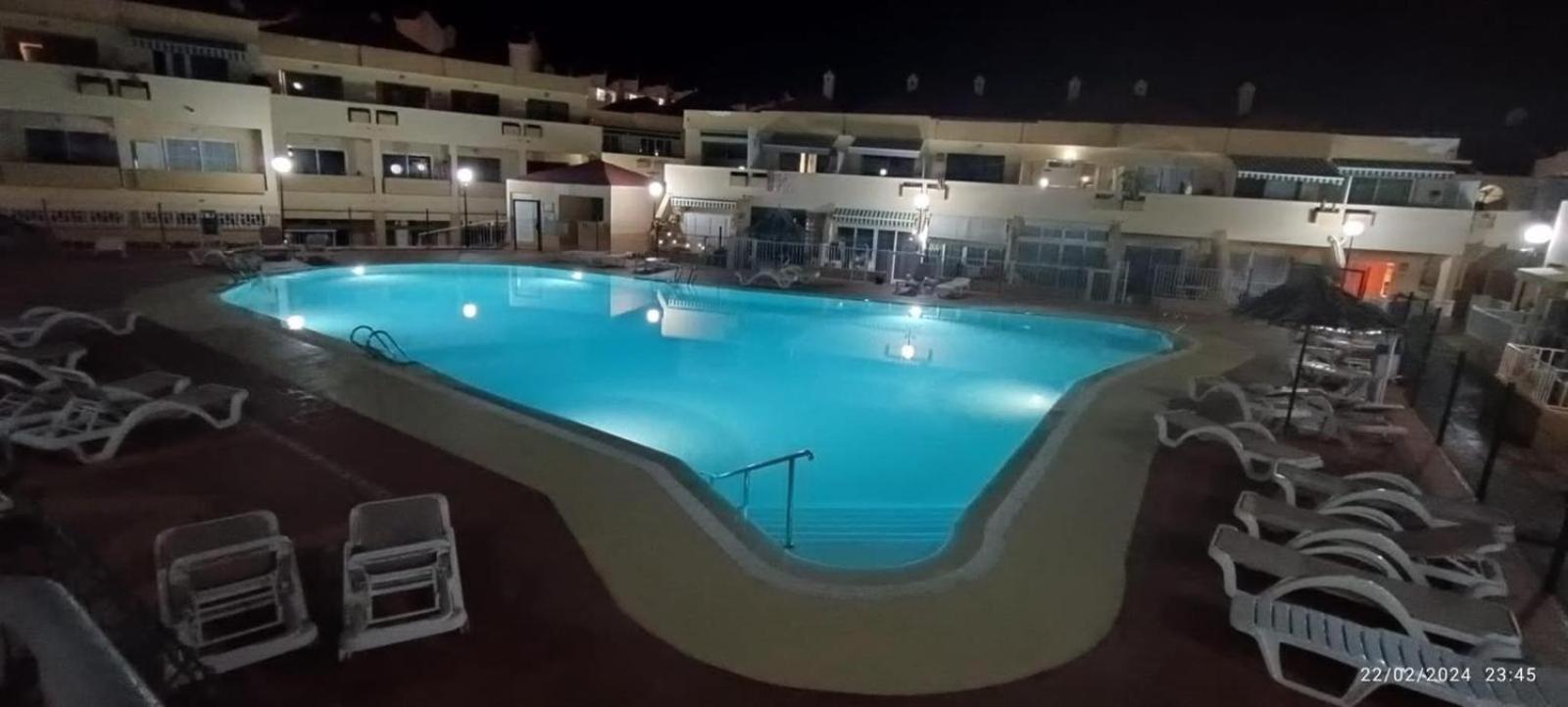Sunny Pool View & Airco Apartament Symon Mareverde Costa Adeje  Exteriör bild
